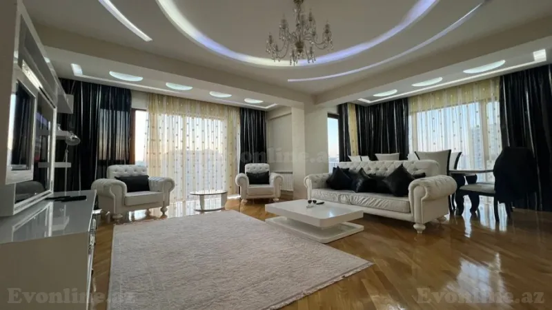 Kirayə verilir 4 otaqlı Mənzil Yeni tikili 150 m² Xətai m. - şəkil 4