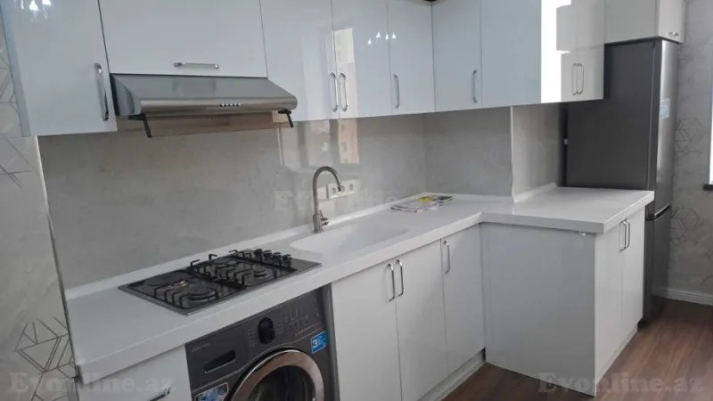 Kirayə verilir 3 otaqlı Mənzil Yeni tikili 85 m² Yasamal - şəkil 2