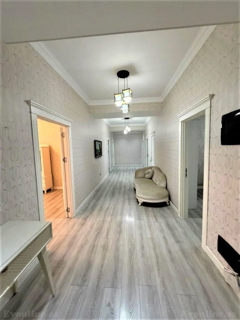 Kirayə verilir 5 otaqlı Mənzil Yeni tikili 220 m² Xətai m. - şəkil 18