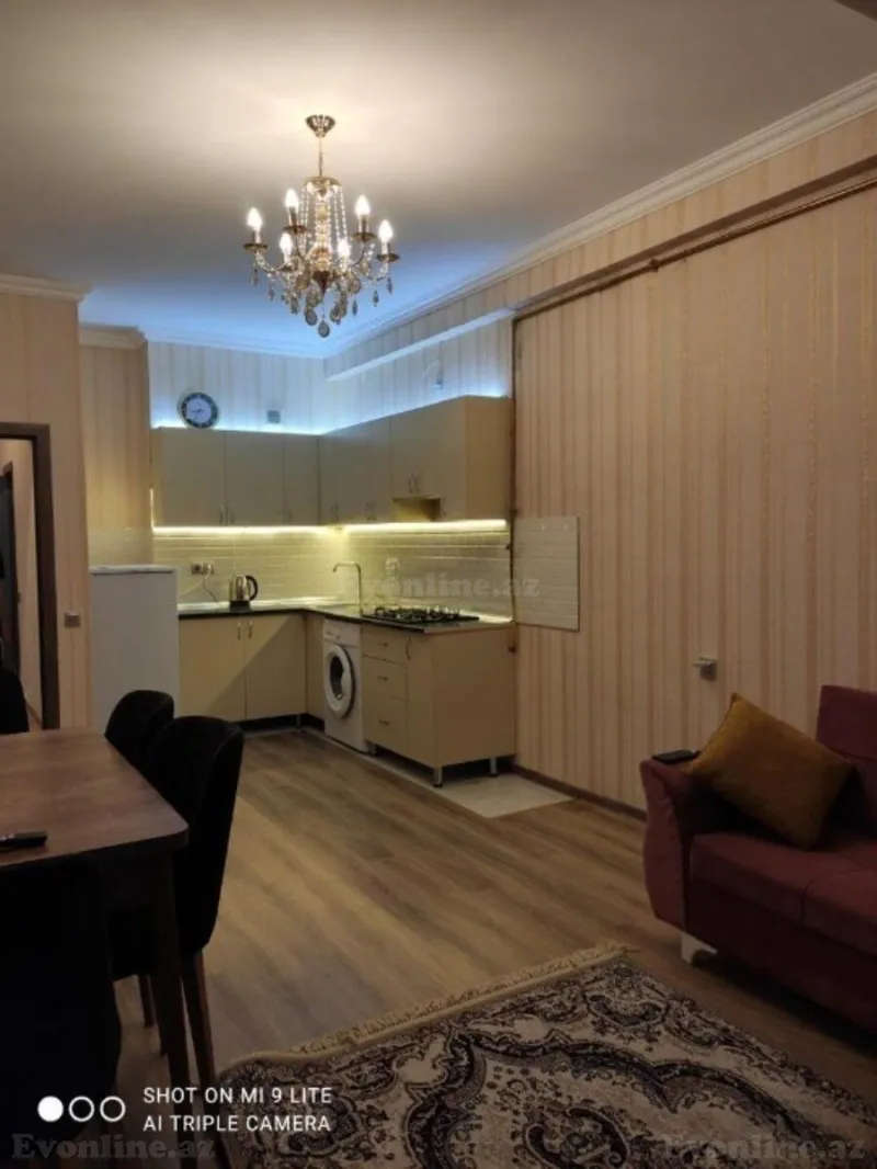 Kirayə verilir 2 otaqlı Mənzil Yeni tikili 55 m² Nizami m.