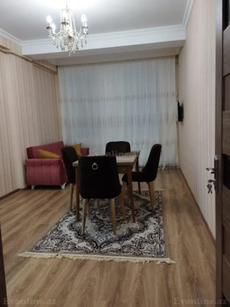 Kirayə verilir 2 otaqlı Mənzil Yeni tikili 55 m² Nizami m. - şəkil 2