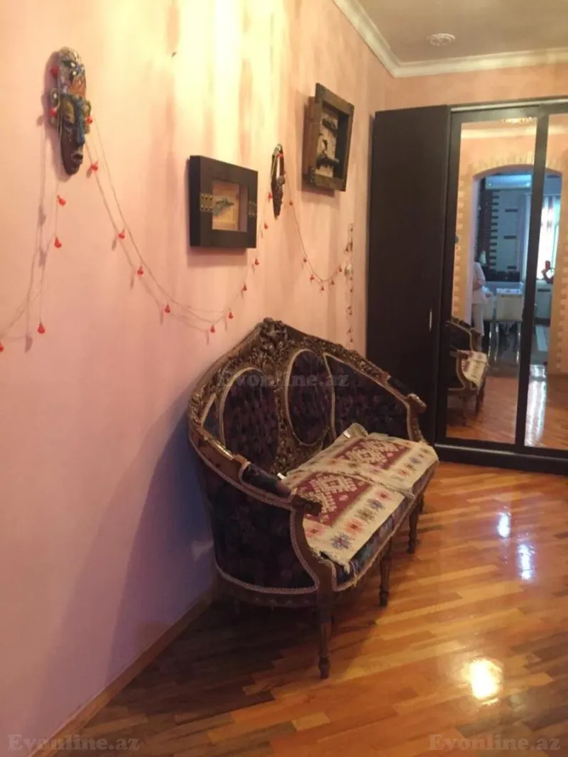 Kirayə verilir 1 otaqlı Mənzil Yeni tikili 55 m² Nəsimi r. - şəkil 3