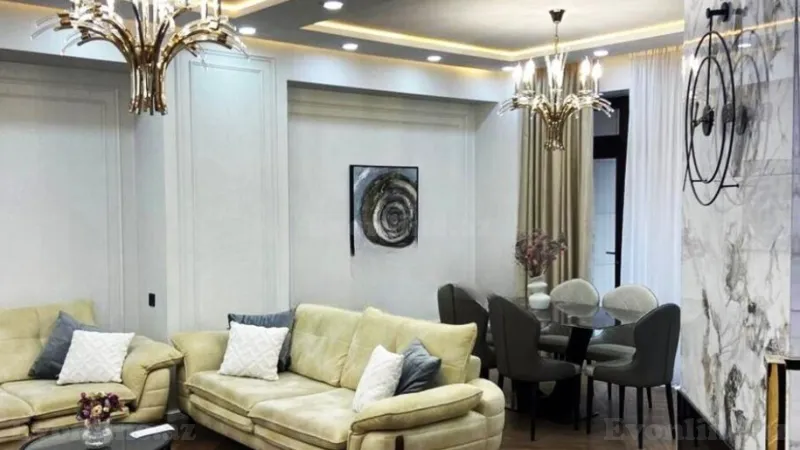 Satılır 3 otaqlı Mənzil Yeni tikili 148 m² 8 Noyabr m. - şəkil 3