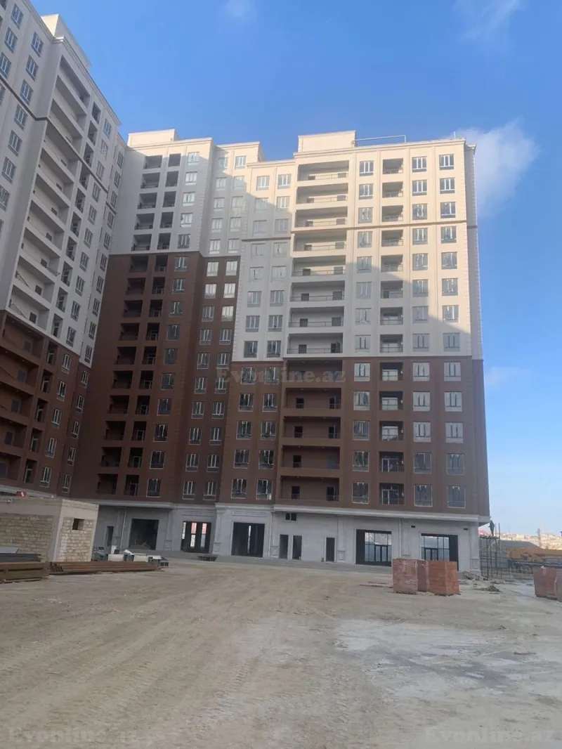 Satılır 3 otaqlı Mənzil Yeni tikili 115 m² Binəqədi r.