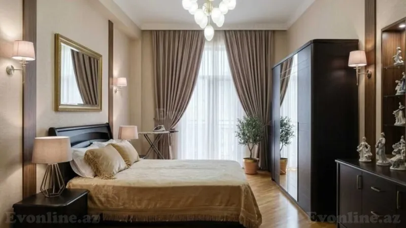 Kirayə verilir 3 otaqlı Mənzil Yeni tikili 110 m² Sahil m. - şəkil 7