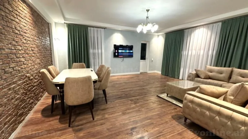 Kirayə verilir 3 otaqlı Mənzil Yeni tikili 135 m² Xalqlar Dostluğu m.