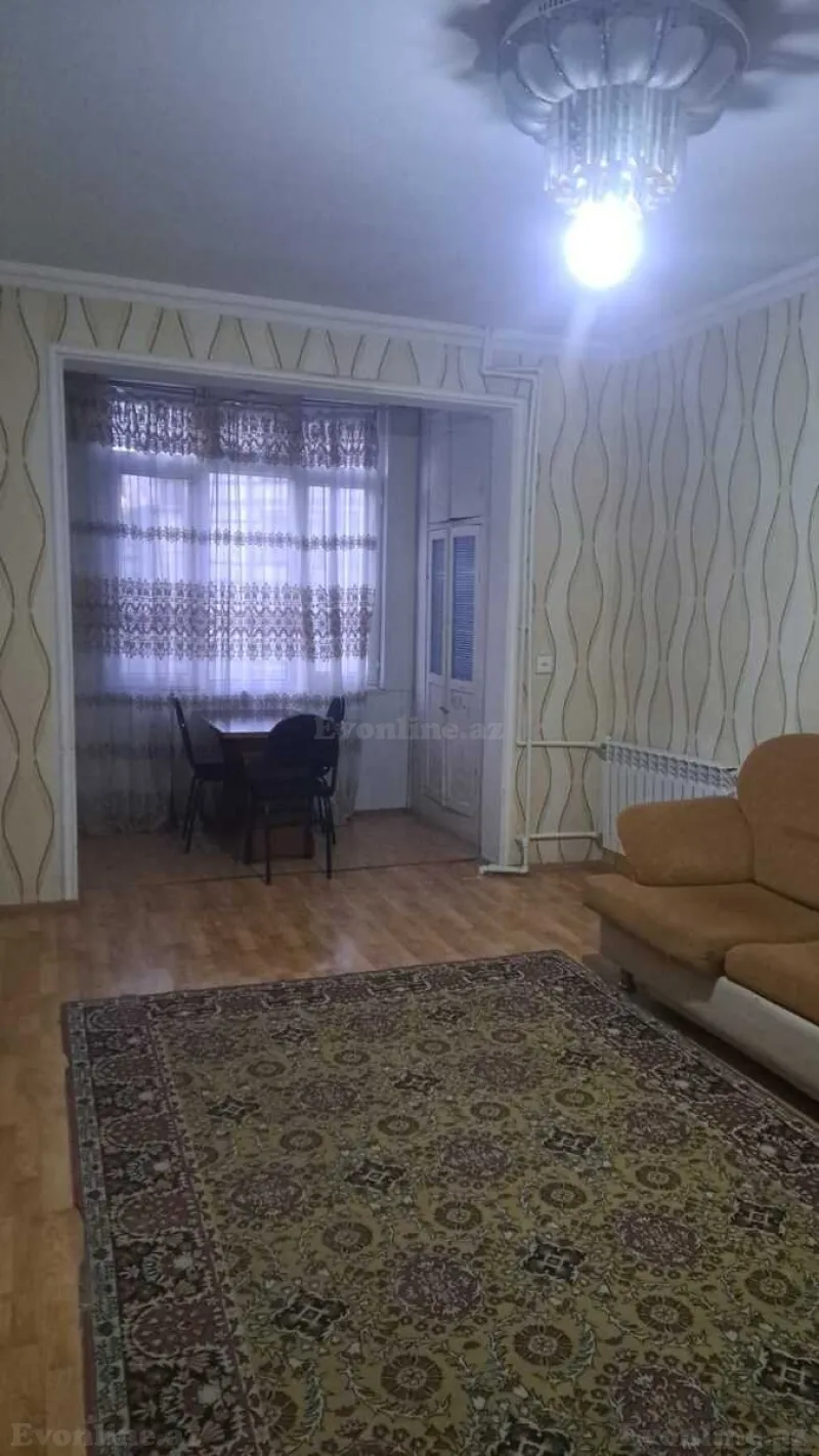 Kirayə verilir 2 otaqlı Mənzil Köhnə tikili 60 m² 6-cı mikrorayon - şəkil 2