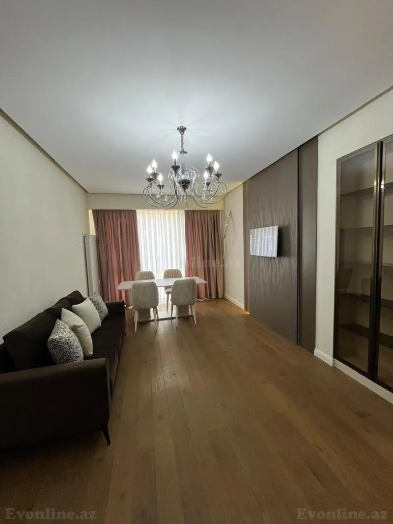 Kirayə verilir 3 otaqlı Mənzil Yeni tikili 80 m² Bakmil m. - şəkil 3