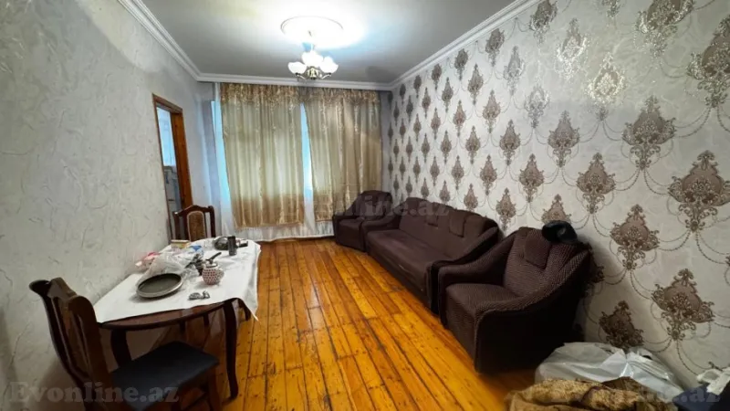 Kirayə verilir 2 otaqlı Mənzil Köhnə tikili 50 m² 7-ci mikrorayon - şəkil 2