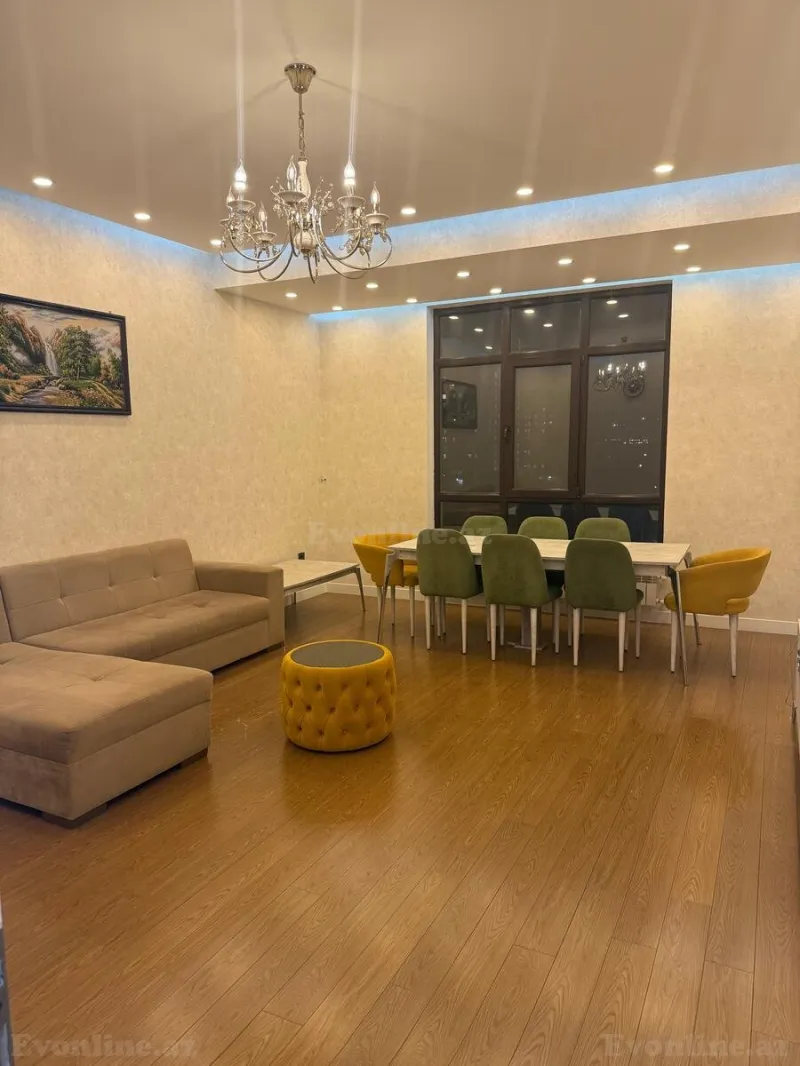 Kirayə verilir 3 otaqlı Mənzil Yeni tikili 120 m² Yasamal - şəkil 19