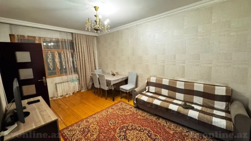 Kirayə verilir 2 otaqlı Mənzil Köhnə tikili 50 m² 7-ci mikrorayon - şəkil 3