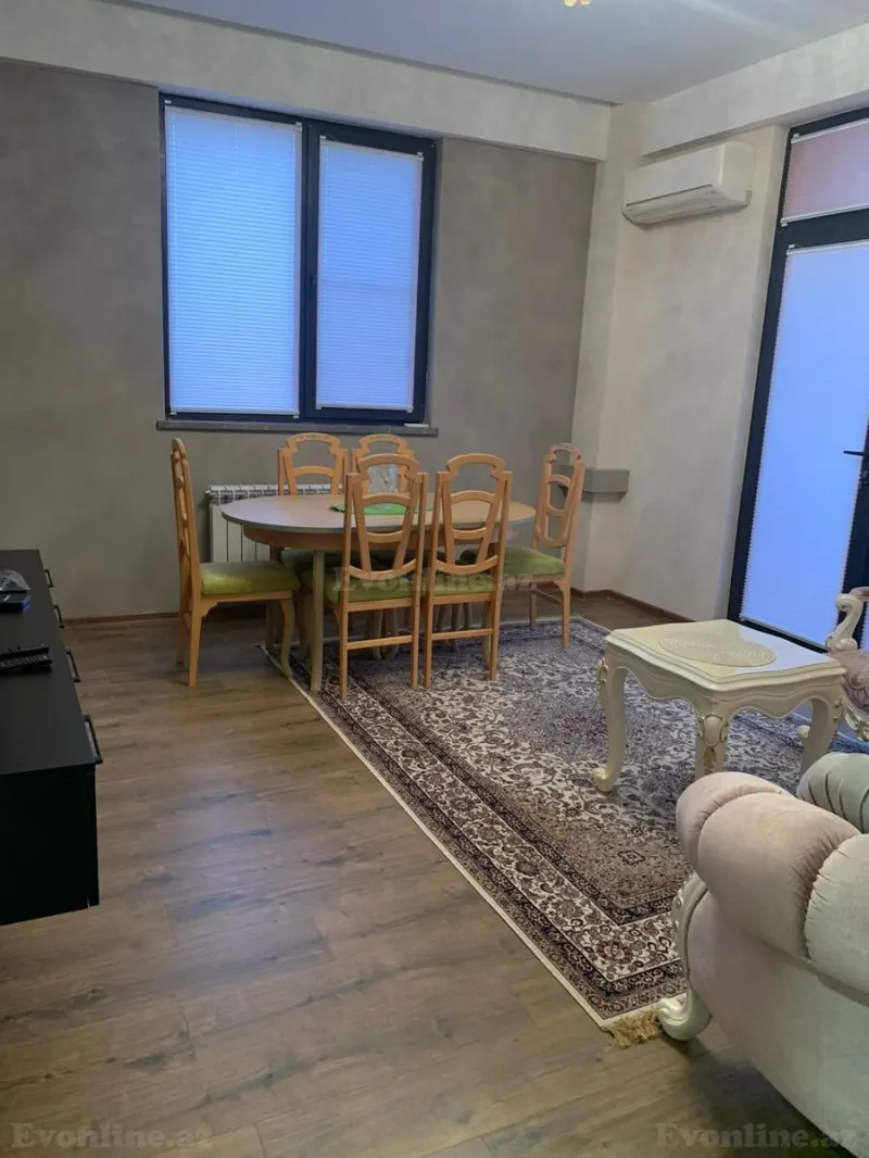 Kirayə verilir 2 otaqlı Mənzil Yeni tikili 80 m² Nərimanov r. - şəkil 2