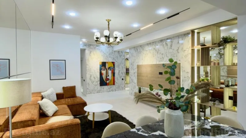 Satılır 3 otaqlı Mənzil Yeni tikili 117 m² Nəriman Nərimanov m. - şəkil 3