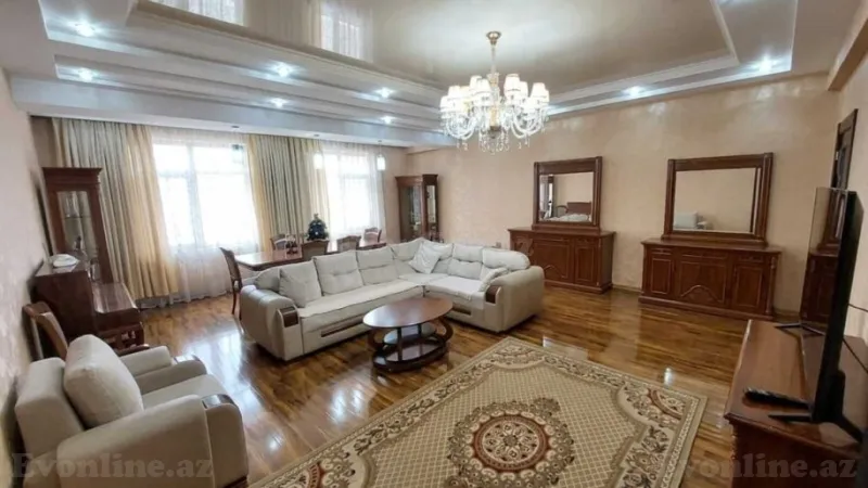 Kirayə verilir 4 otaqlı Mənzil Yeni tikili 165 m² Nizami m.