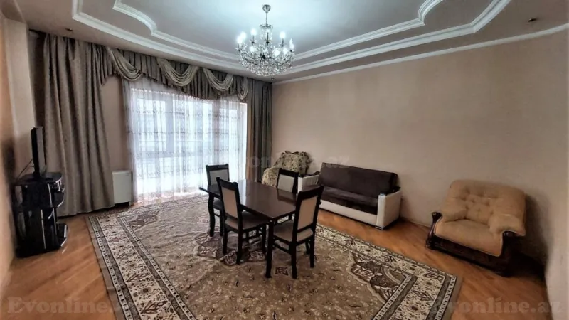 Kirayə verilir 3 otaqlı Mənzil Yeni tikili 141 m² 8 Noyabr m. - şəkil 2