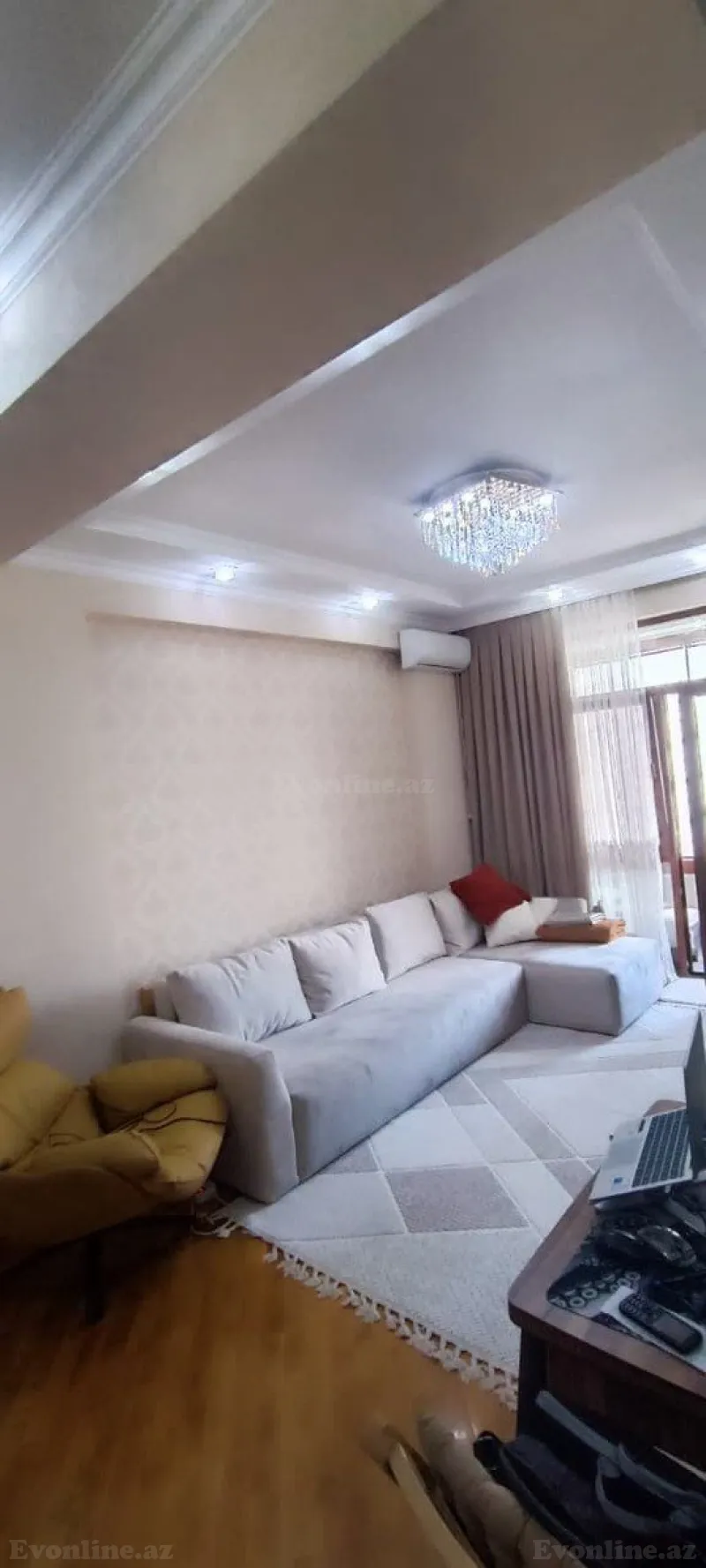 Satılır 2 otaqlı Mənzil Yeni tikili 55 m² Memar Əcəmi m. - şəkil 2