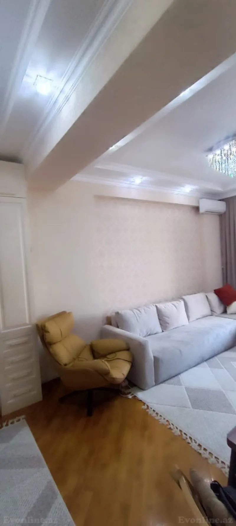 Satılır 2 otaqlı Mənzil Yeni tikili 55 m² Memar Əcəmi m. - şəkil 3