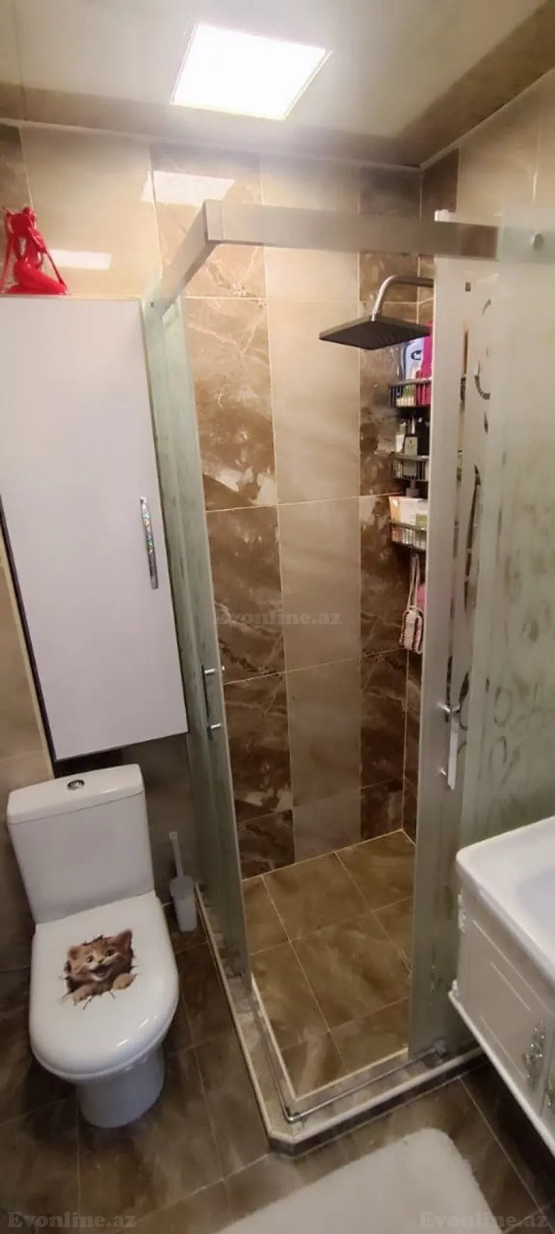 Satılır 2 otaqlı Mənzil Yeni tikili 55 m² Memar Əcəmi m. - şəkil 16