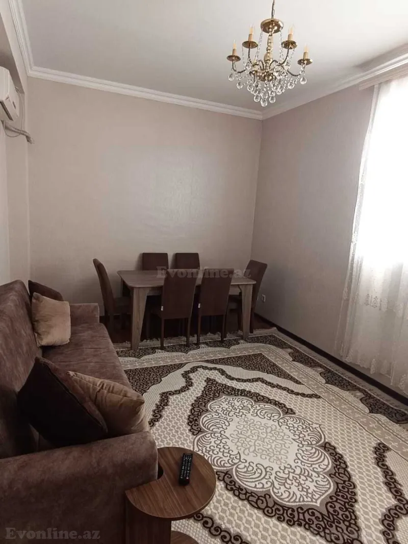 Kirayə verilir 2 otaqlı Mənzil Yeni tikili 50 m² Yasamal r. - şəkil 2