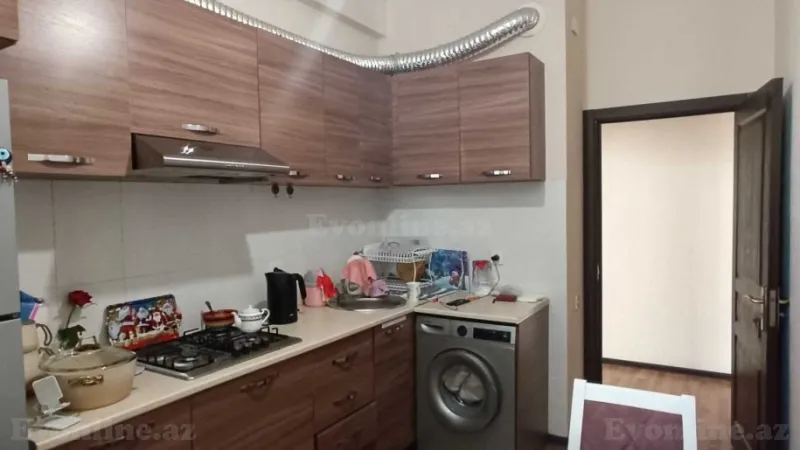 Kirayə verilir 2 otaqlı Mənzil Yeni tikili 50 m² Yasamal r. - şəkil 3