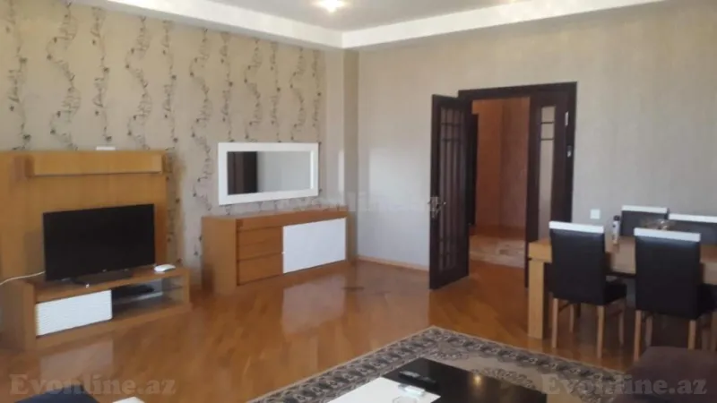 Kirayə verilir 3 otaqlı Mənzil Yeni tikili 150 m² Nəsimi r. - şəkil 2