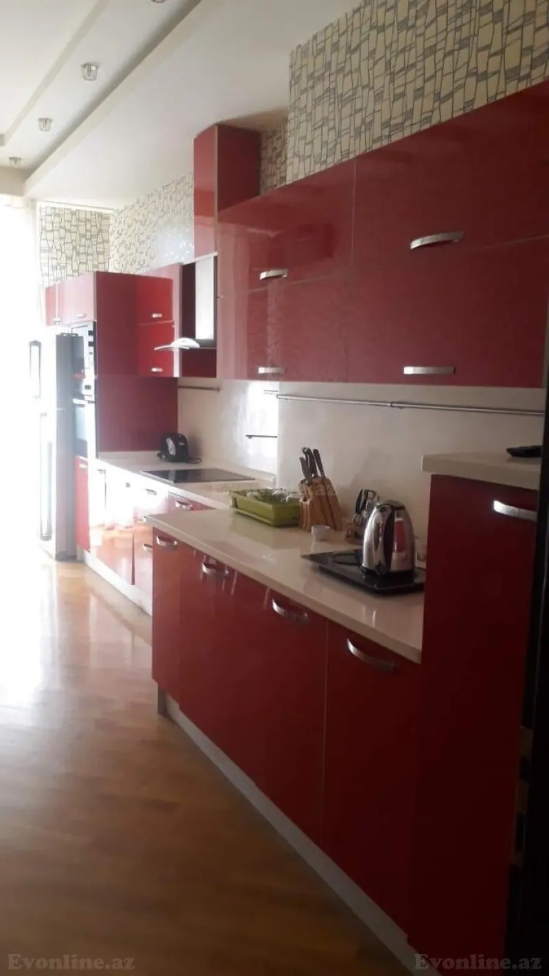 Kirayə verilir 3 otaqlı Mənzil Yeni tikili 150 m² Nəsimi r. - şəkil 11