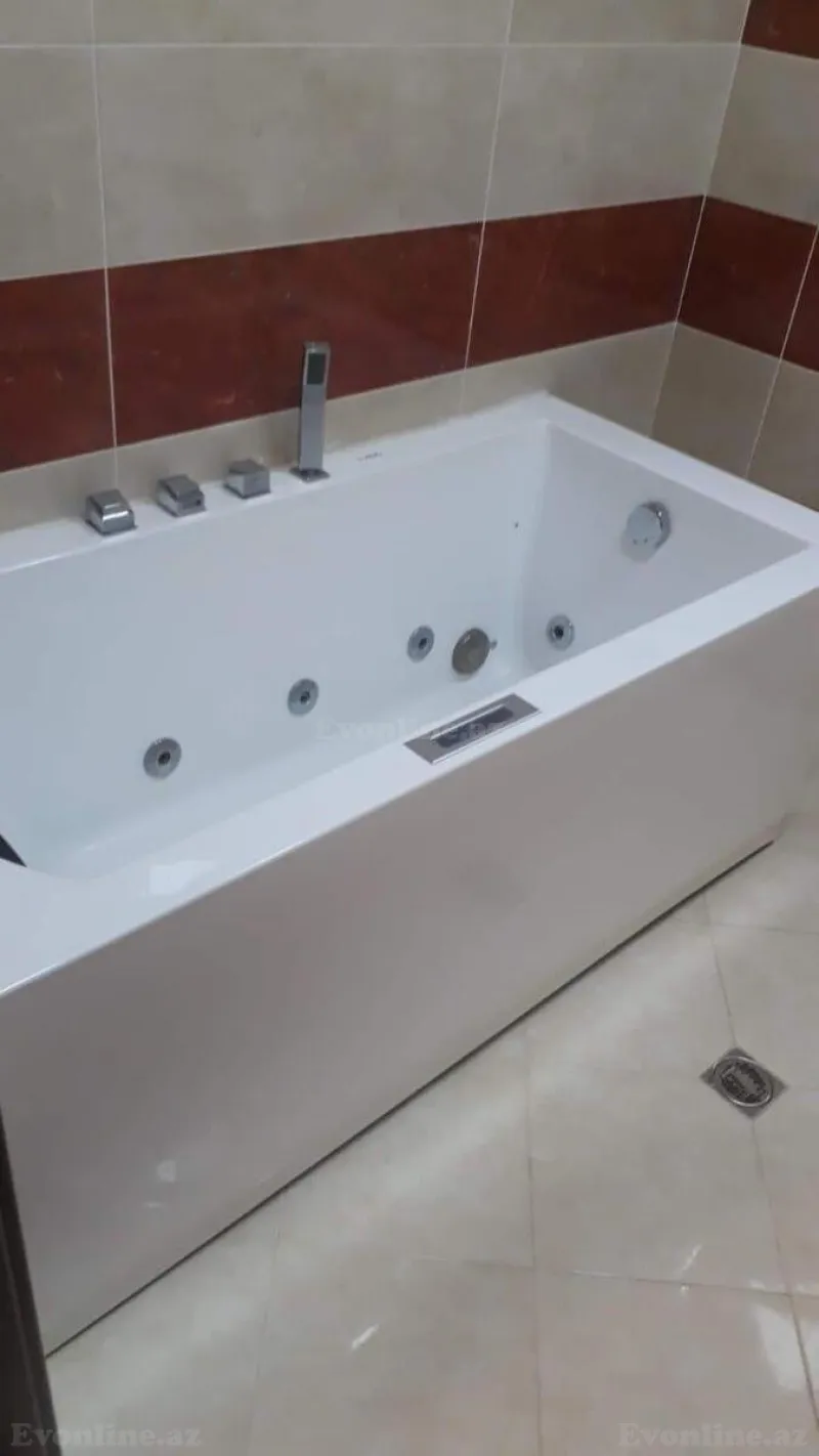 Kirayə verilir 3 otaqlı Mənzil Yeni tikili 150 m² Nəsimi r. - şəkil 14