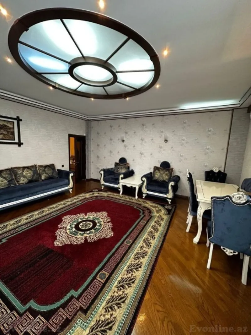 Satılır 3 otaqlı Mənzil Yeni tikili 125 m² İnşaatçılar m. - şəkil 2