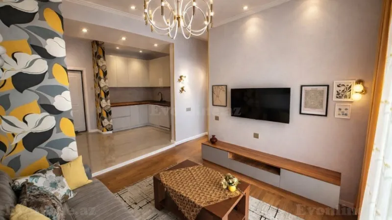 Satılır 2 otaqlı Mənzil Yeni tikili 53 m² Nərimanov r. - şəkil 3