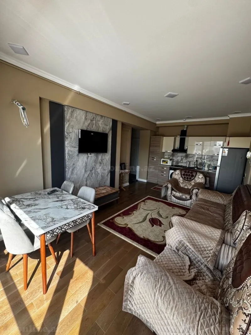 Kirayə verilir 3 otaqlı Mənzil Yeni tikili 85 m² Bakmil m. - şəkil 2