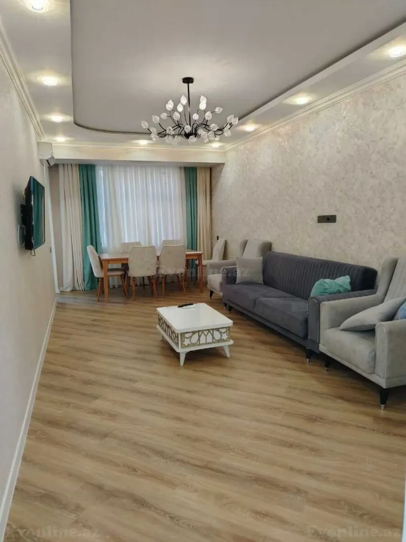 Kirayə verilir 3 otaqlı Mənzil Yeni tikili 112 m² Əhmədli - şəkil 2
