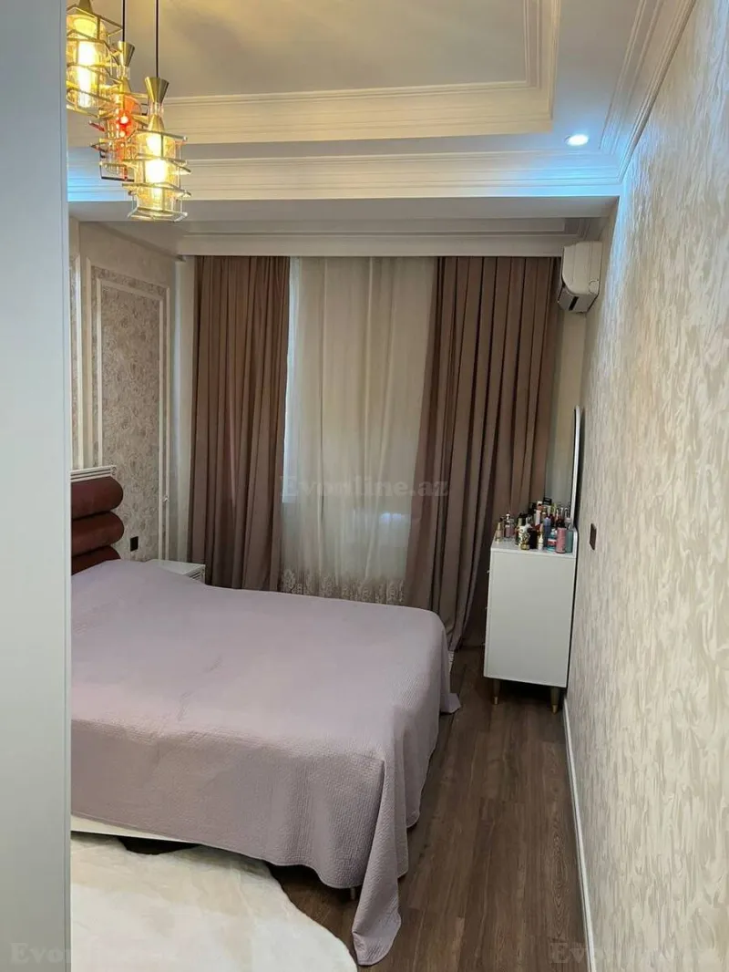 Kirayə verilir 3 otaqlı Mənzil Yeni tikili 80 m² Elmlər Akademiyası m. - şəkil 5