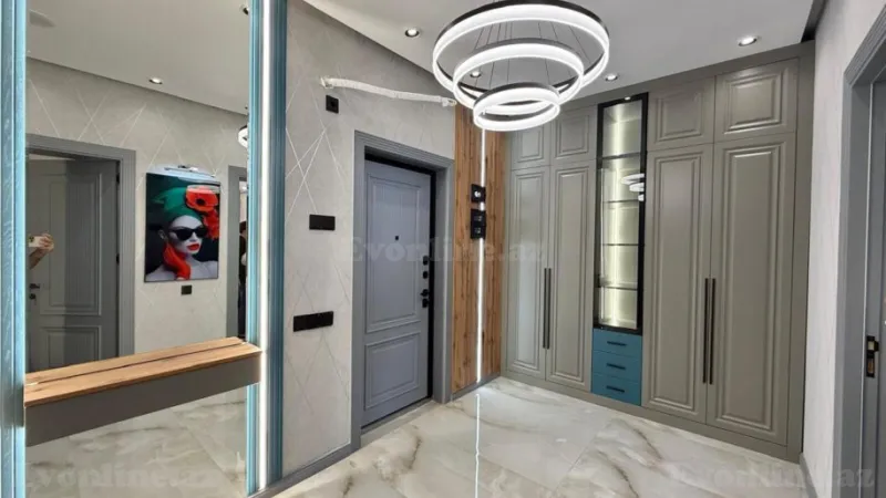 Satılır 2 otaqlı Mənzil Yeni tikili 77 m² Səbail r. - şəkil 2