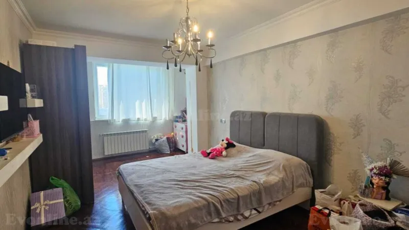 Satılır 3 otaqlı Mənzil Köhnə tikili 96 m² Elmlər Akademiyası m. - şəkil 3