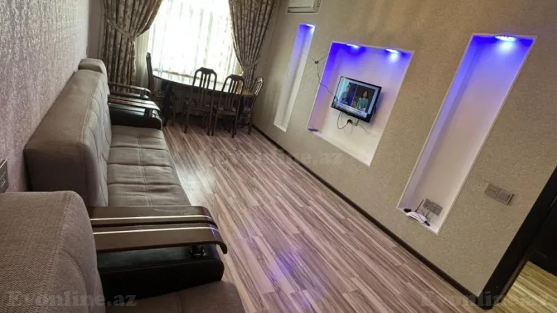 Kirayə verilir 2 otaqlı Mənzil Köhnə tikili 65 m² Xalqlar Dostluğu m. - şəkil 2