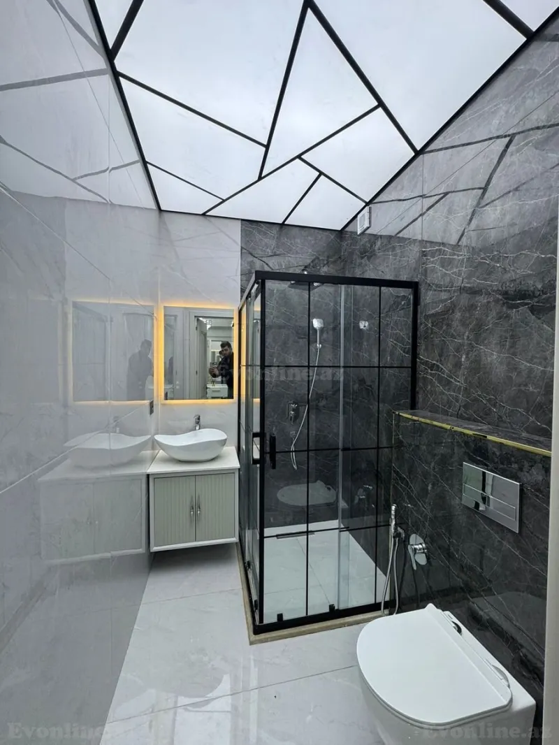 Satılır 3 otaqlı Mənzil Yeni tikili 138 m² Nəsimi r. - şəkil 14