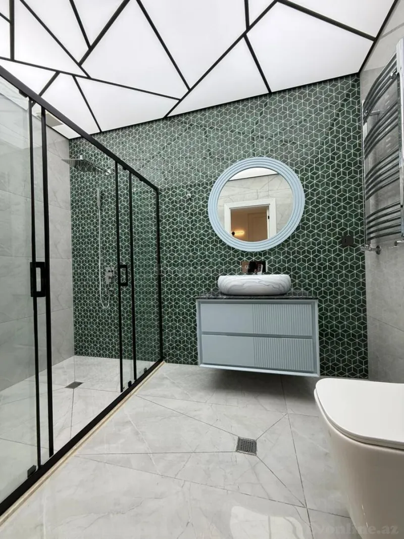 Satılır 3 otaqlı Mənzil Yeni tikili 132 m² Nəsimi r. - şəkil 4