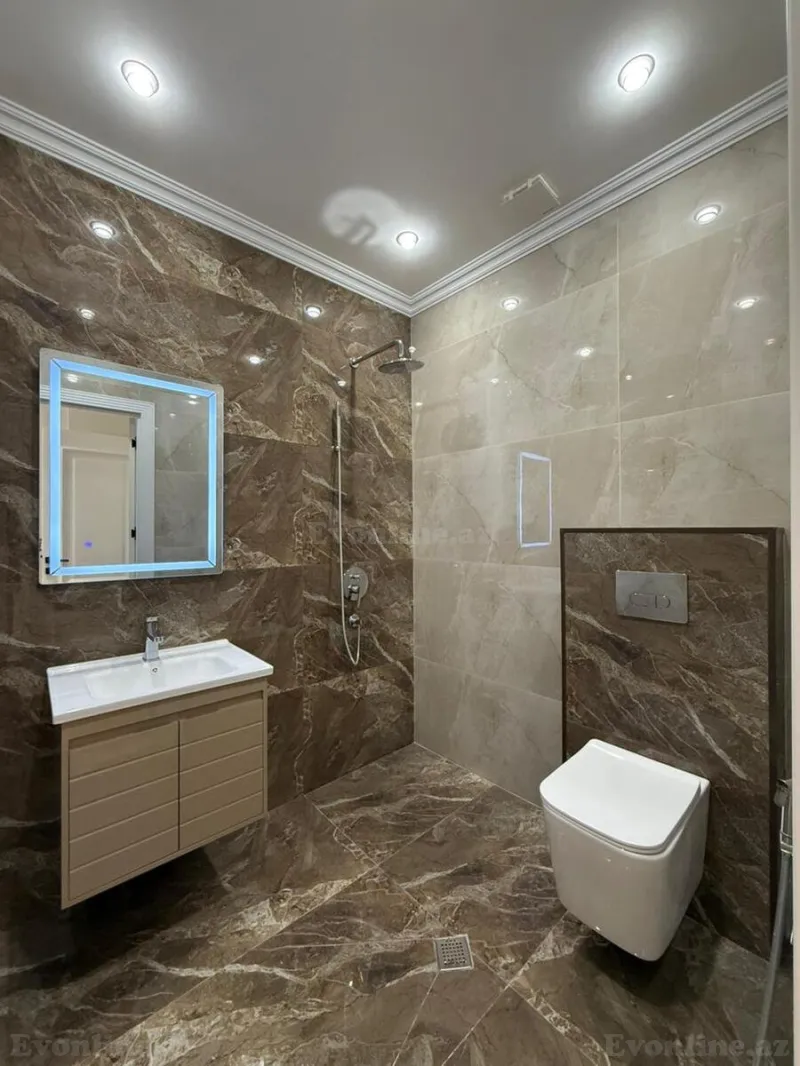 Satılır 3 otaqlı Mənzil Yeni tikili 132 m² Nəsimi r. - şəkil 11