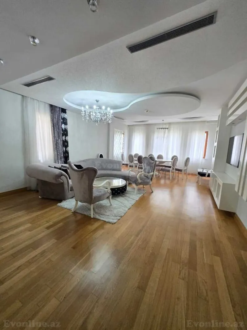 Kirayə verilir 5 otaqlı Mənzil Yeni tikili 265 m² Nərimanov r. - şəkil 4