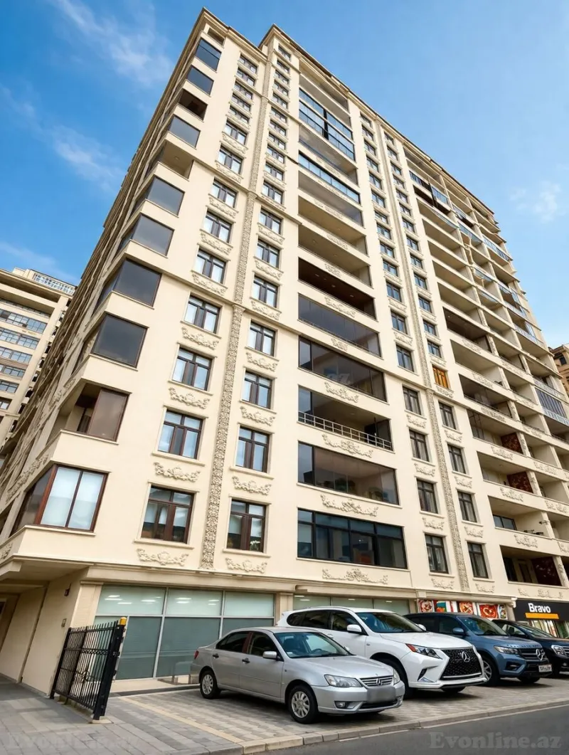 Satılır 4 otaqlı Mənzil Yeni tikili 165 m² Nəsimi r.