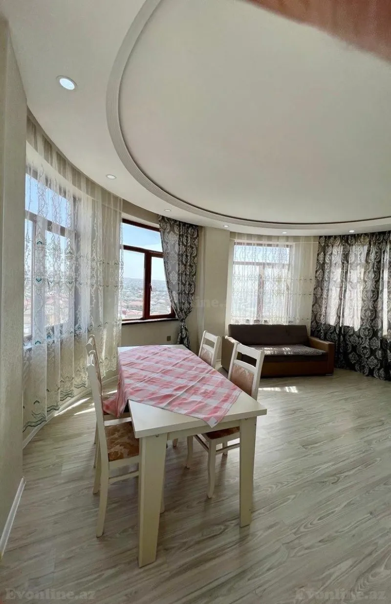 Kirayə verilir 2 otaqlı Mənzil Yeni tikili 81 m² Abşeron r. - şəkil 2