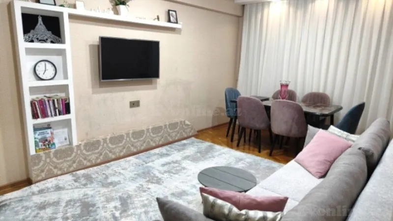 Satılır 2 otaqlı Mənzil Yeni tikili 70 m² İnşaatçılar m. - şəkil 4