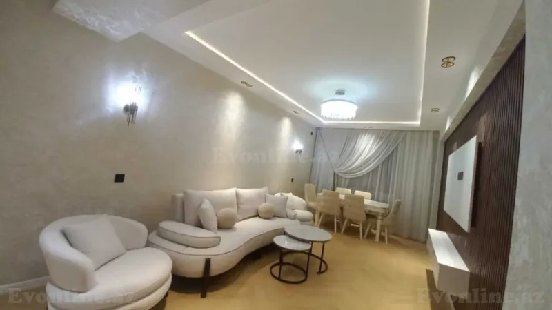 Satılır 2 otaqlı Mənzil Yeni tikili 90 m² Həzi Aslanov - şəkil 2