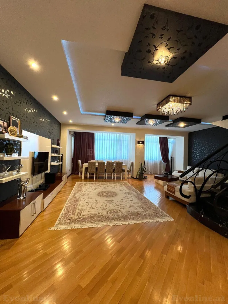 Satılır 4 otaqlı Mənzil Yeni tikili 165 m² İnşaatçılar m. - şəkil 2