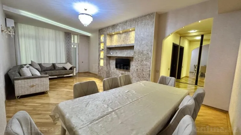 Kirayə verilir 4 otaqlı Mənzil Yeni tikili 150 m² Elmlər Akademiyası m. - şəkil 4