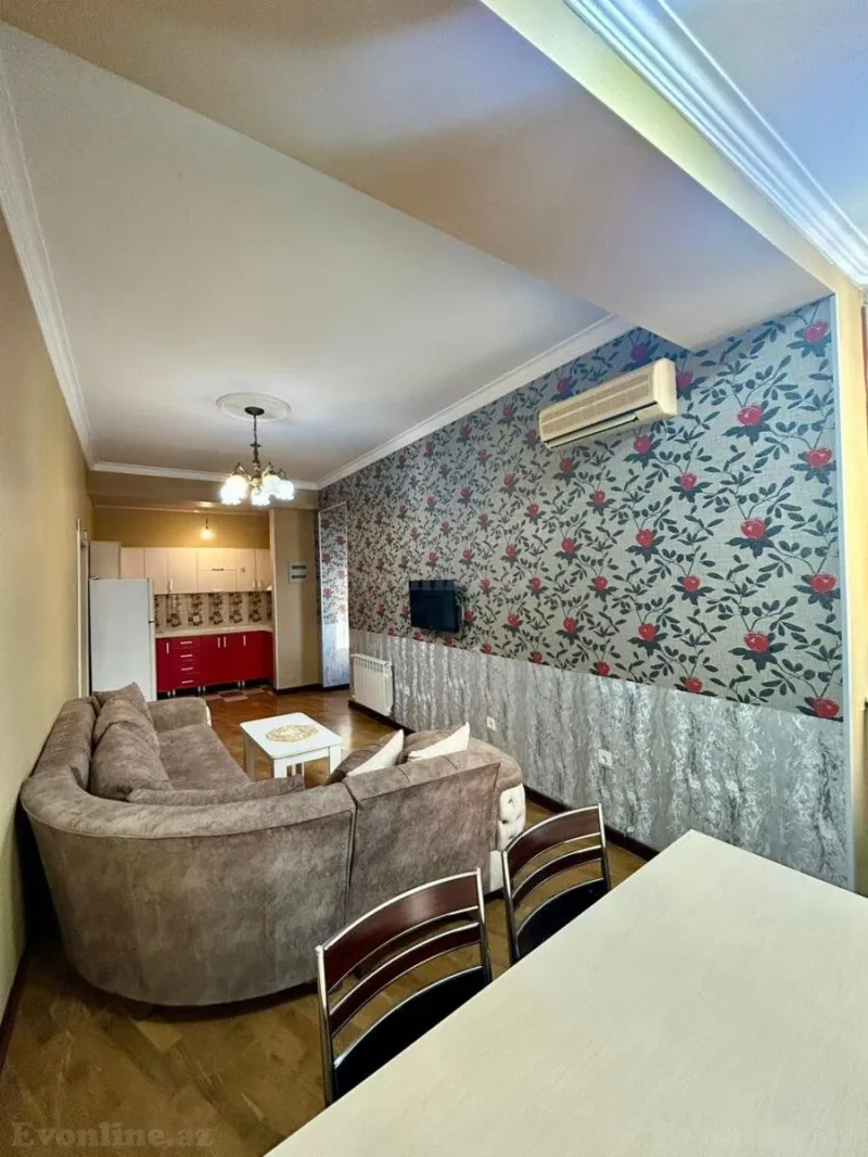 Kirayə verilir 2 otaqlı Mənzil Yeni tikili 90 m² Nəriman Nərimanov m. - şəkil 2