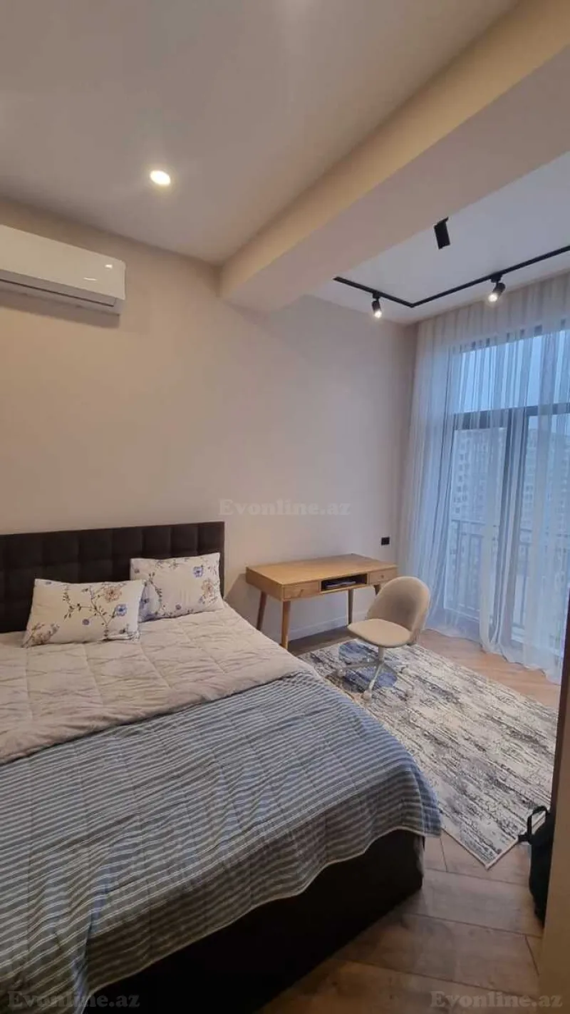 Kirayə verilir 4 otaqlı Mənzil Yeni tikili 130 m² Nərimanov r. - şəkil 7