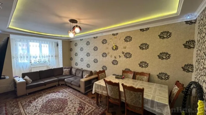 Satılır 4 otaqlı Mənzil Yeni tikili 100 m² Həzi Aslanov m. - şəkil 2