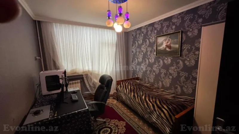 Satılır 4 otaqlı Mənzil Yeni tikili 100 m² Həzi Aslanov m. - şəkil 6