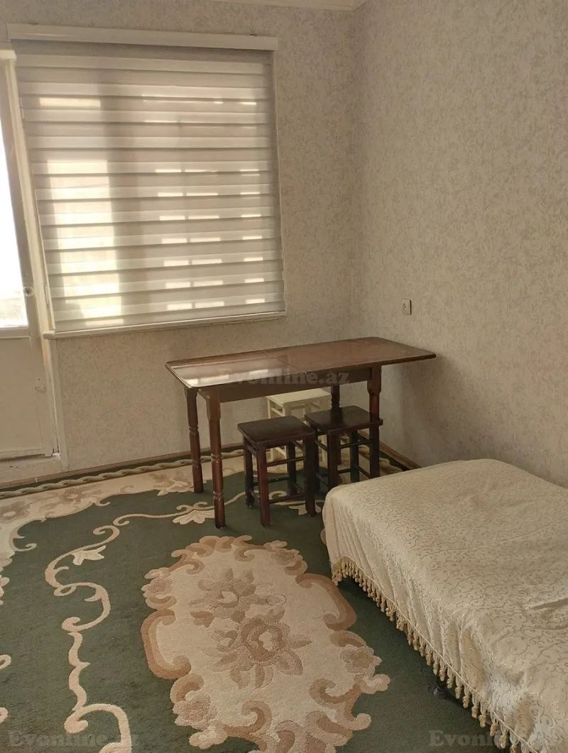 Bakı, Xətai r., Həzi Aslanov m.da 1 otaqlı mənzil kirayə verilir